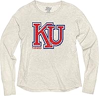 Vista 47 de Blue 84 Women's Tri-Blend Long Sleeve T-Shirt Campus