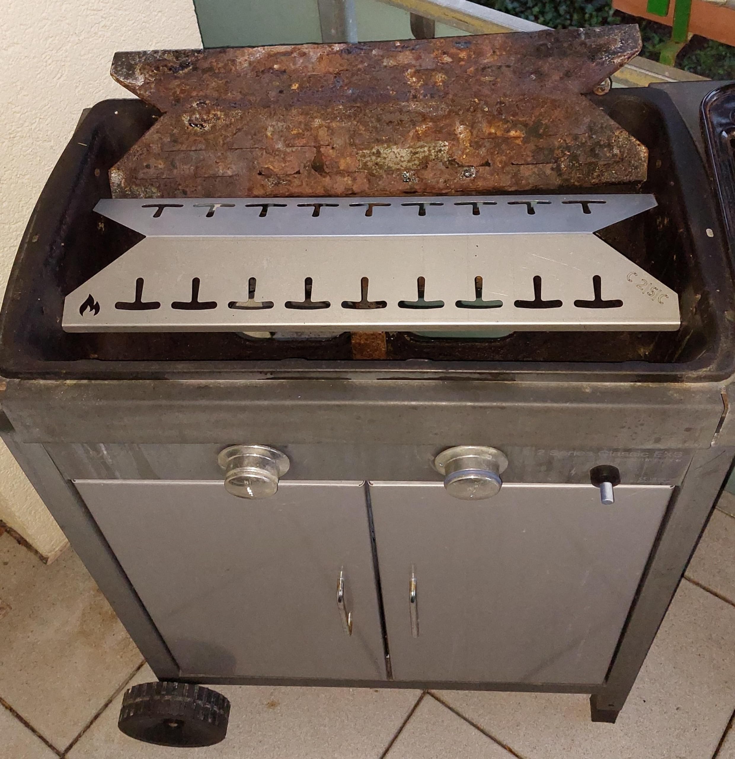 Grillrost.com Das Original Binari di Sapore in Acciaio Inox Adatti a Campingaz - Classic 2 - Extra Solidi