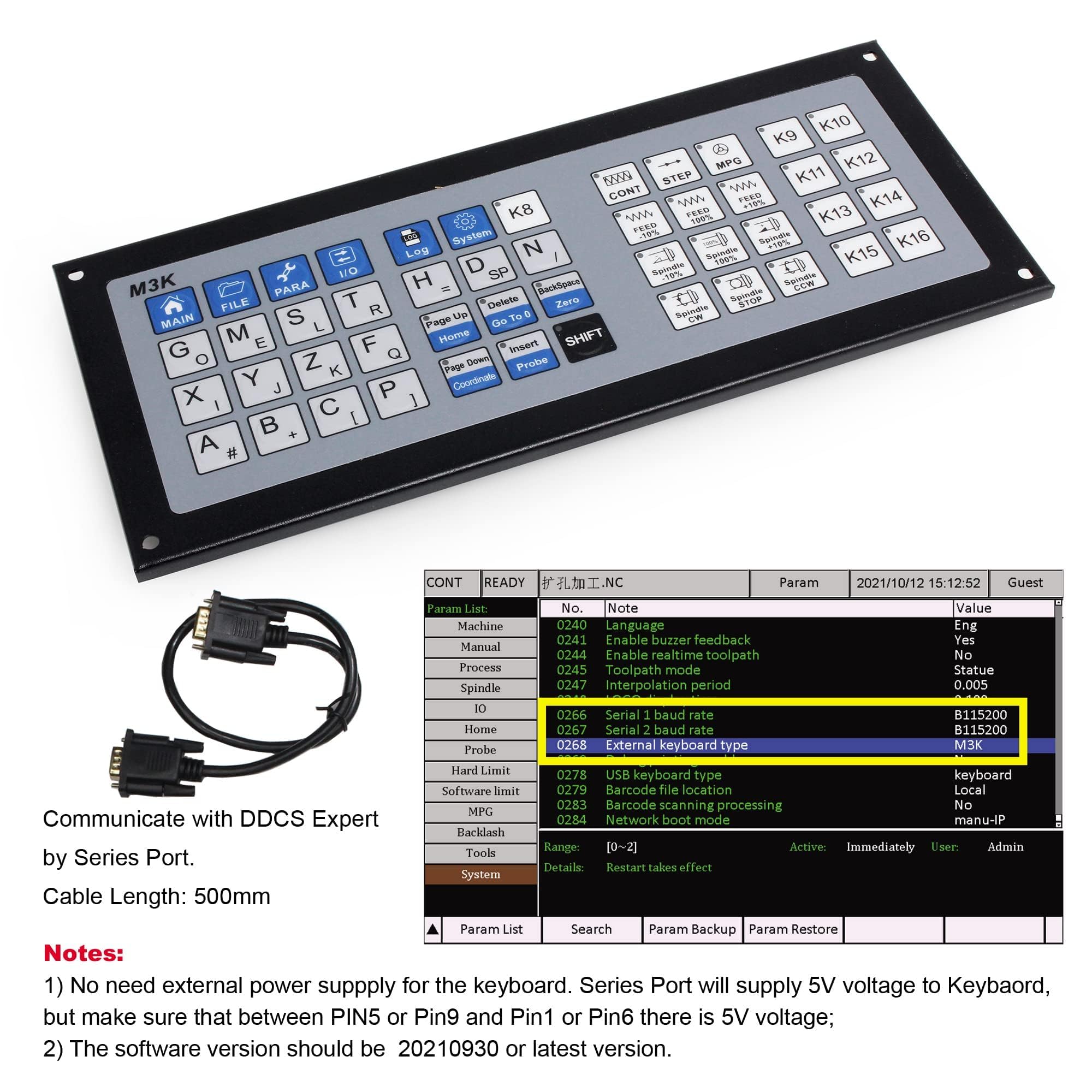 CNCTOPBAOS 5 Axis CNC Controller System Offline Standalone DDCS