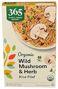 365 by Whole Foods Market, Organic Mushroom and Herb Rice Pilaf, 6 Ounce