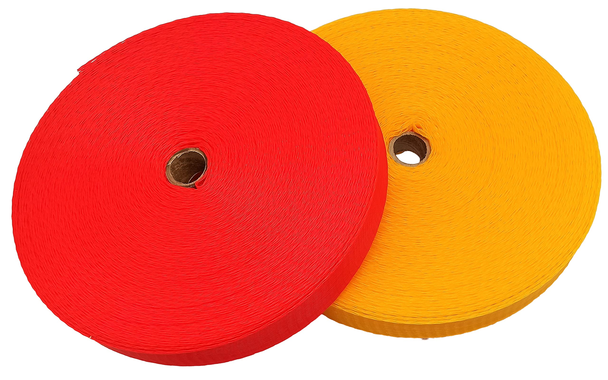 Tuyau filet, diamètre : 50-100 mm, rouge, 50 m, robuste, 50 g/m²