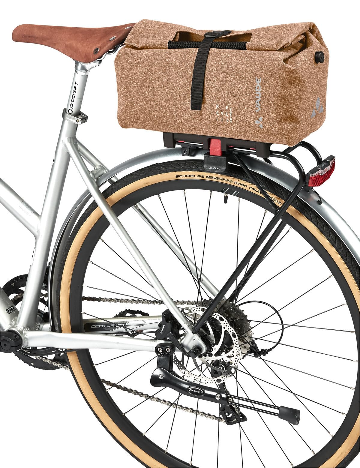 VAUDE Unisex Recycle Shopper (Uniklip) torby na bagażnik