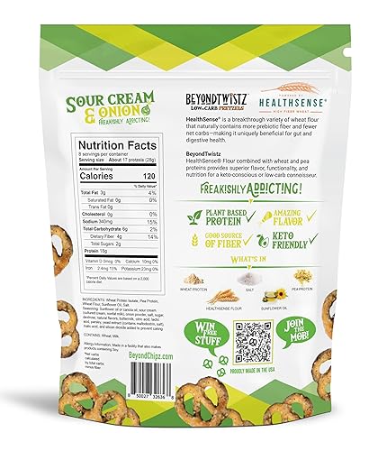Miniatura 3 de BeyondTwistz Pretzels bajos en carbohidratos, paquete de explosión de sabor, apto para dieta cetogénica, 0.07 oz de carbohidratos netos, 0.63 oz de