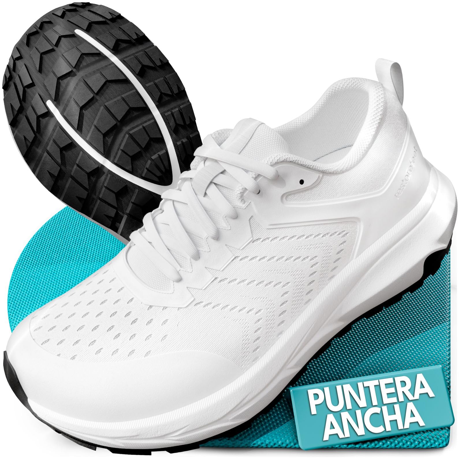 RestoreFeet Zapatillas Hombre y Mujer | Calzado Respetuoso Anatómico de Transición | Zapatillas Cómodas para Deporte y Uso Diario
