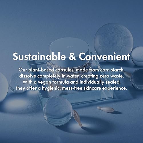 Miniatura 5 de Ampolla de cápsulas Multi-Vita, suero ultra hidratante, estiramiento facial instantáneo, estiramiento de la piel, iluminador, hidratante, protección