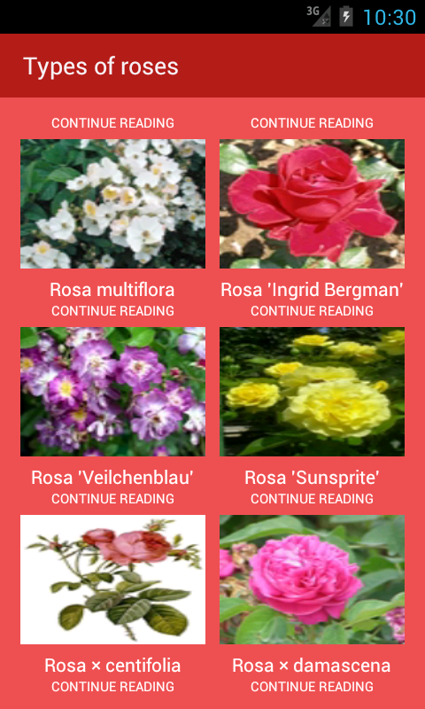 Types of roses - App on Amazon Appstore