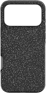 Swarovski High Smartphone-Hülle für das iPhone 17 Pro Max, Schmale Schwarze Handyhülle mit Strahlenden Kristallen in Schwarz
