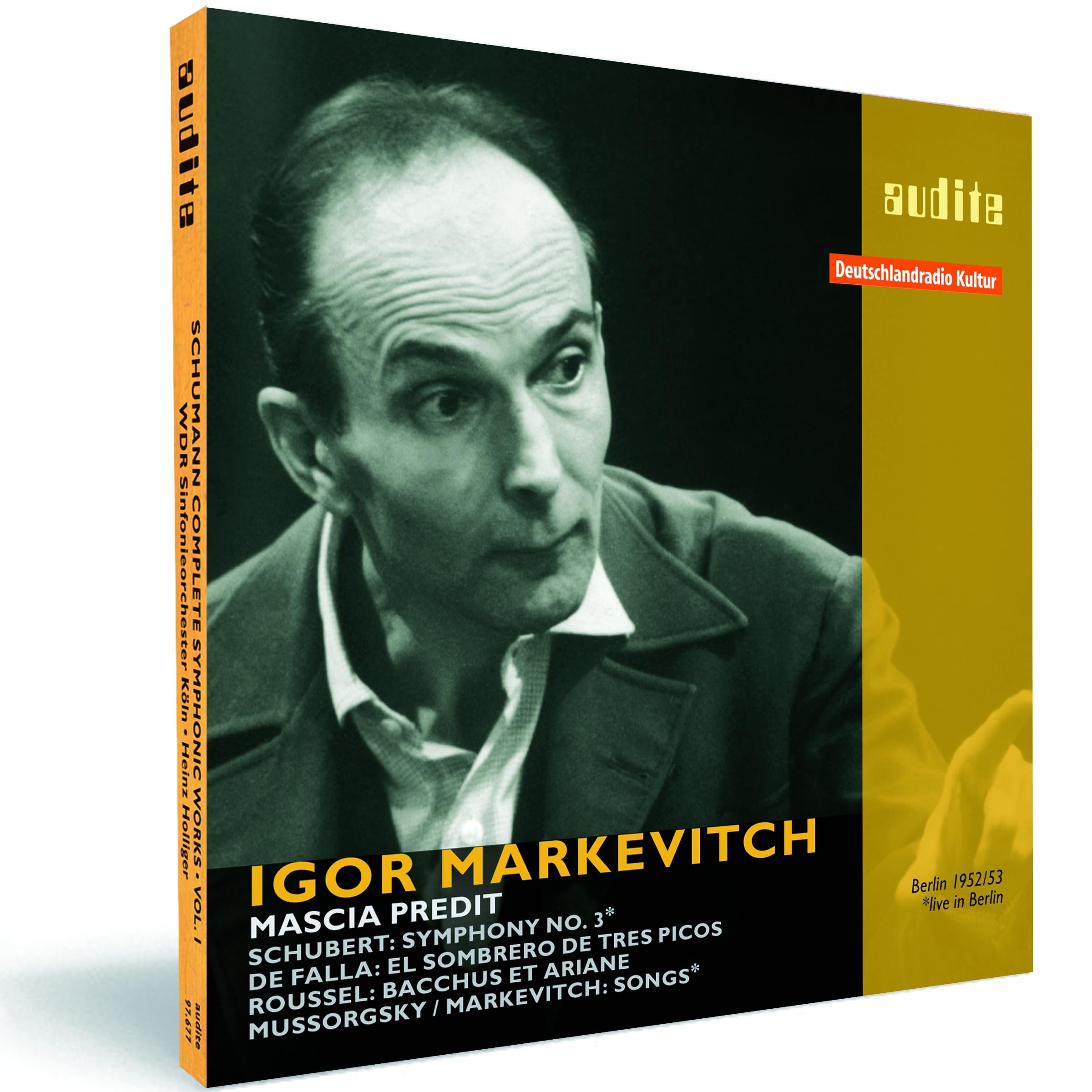 Igor Markevitch: Schubert, Roussel, De Falla