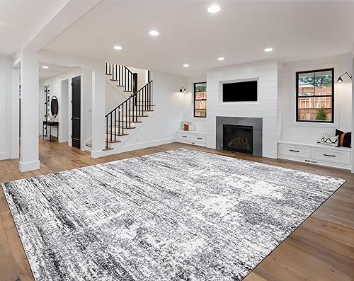 Miniatura 148 de Keen Home Design Alfombras de área - 9x12 sin desprendimiento, alfombras abstractas para cocina, sala de estar, dormitorio, comedor, entrada -