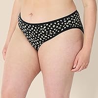 Vista 4 de Tienda Essentials - Pantis de algodón estilo bikini para mujer, paquete múltiple (disponibles en tallas extragrandes)