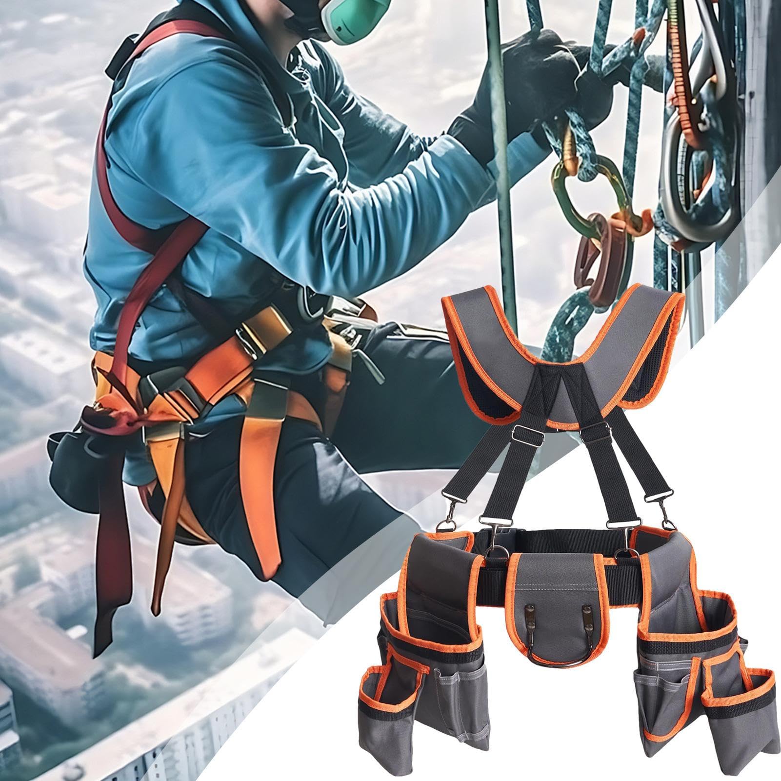 Ceinture de Charpentier,Organisateur de Ceinture Porte-Outils