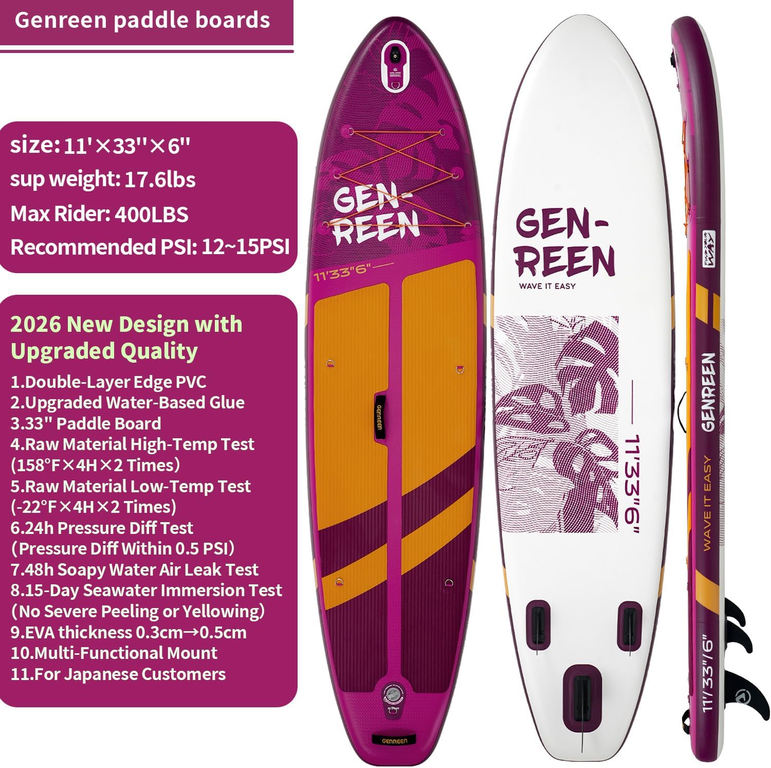 Monstera red and Navy Blue Red