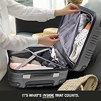 Vista 2 de Kenneth Cole Reaction Out Of Bounds - Equipaje de transporte vertical, Carbón), 5705058