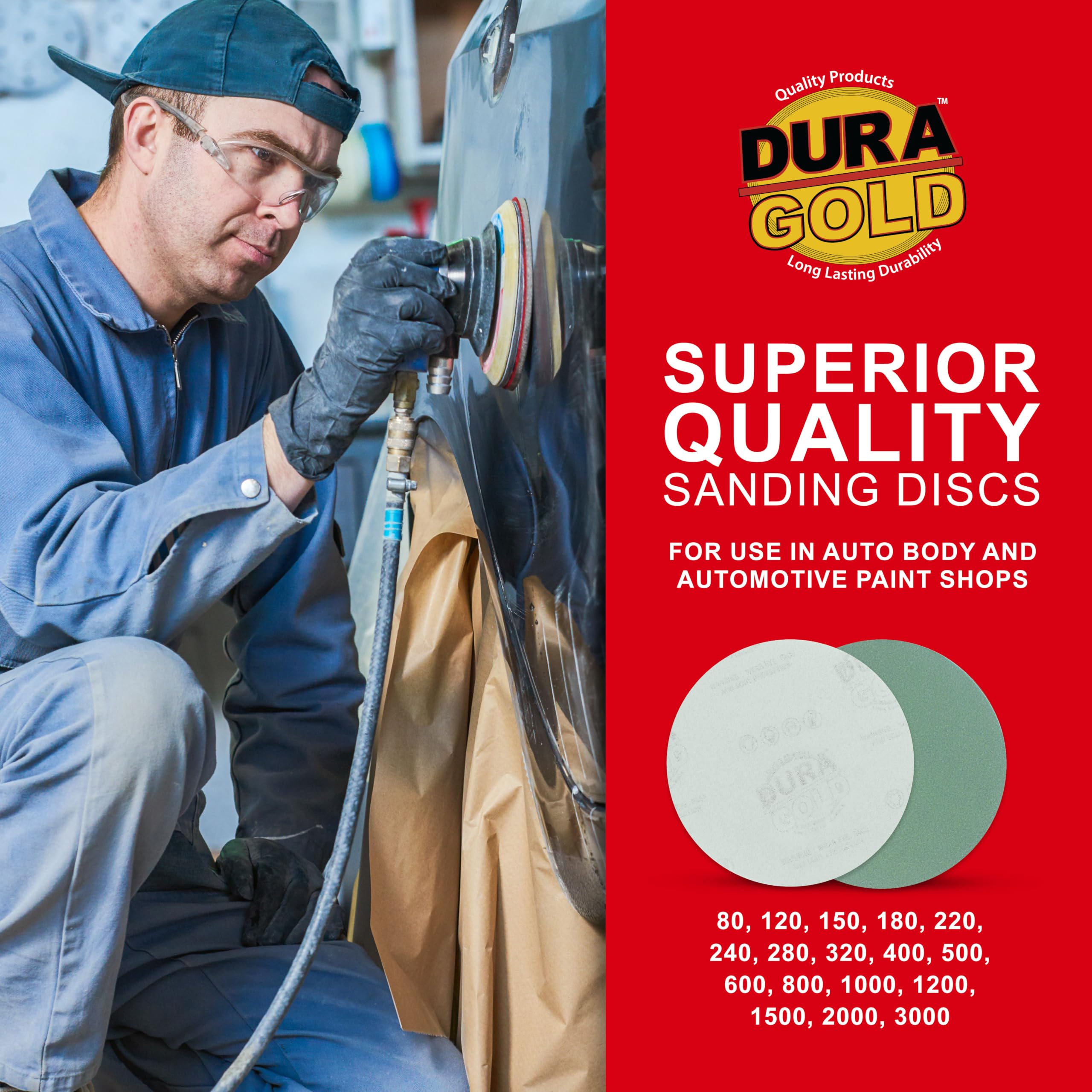 Dura-Gold 5" Sanding Discs - 50 Pack -5