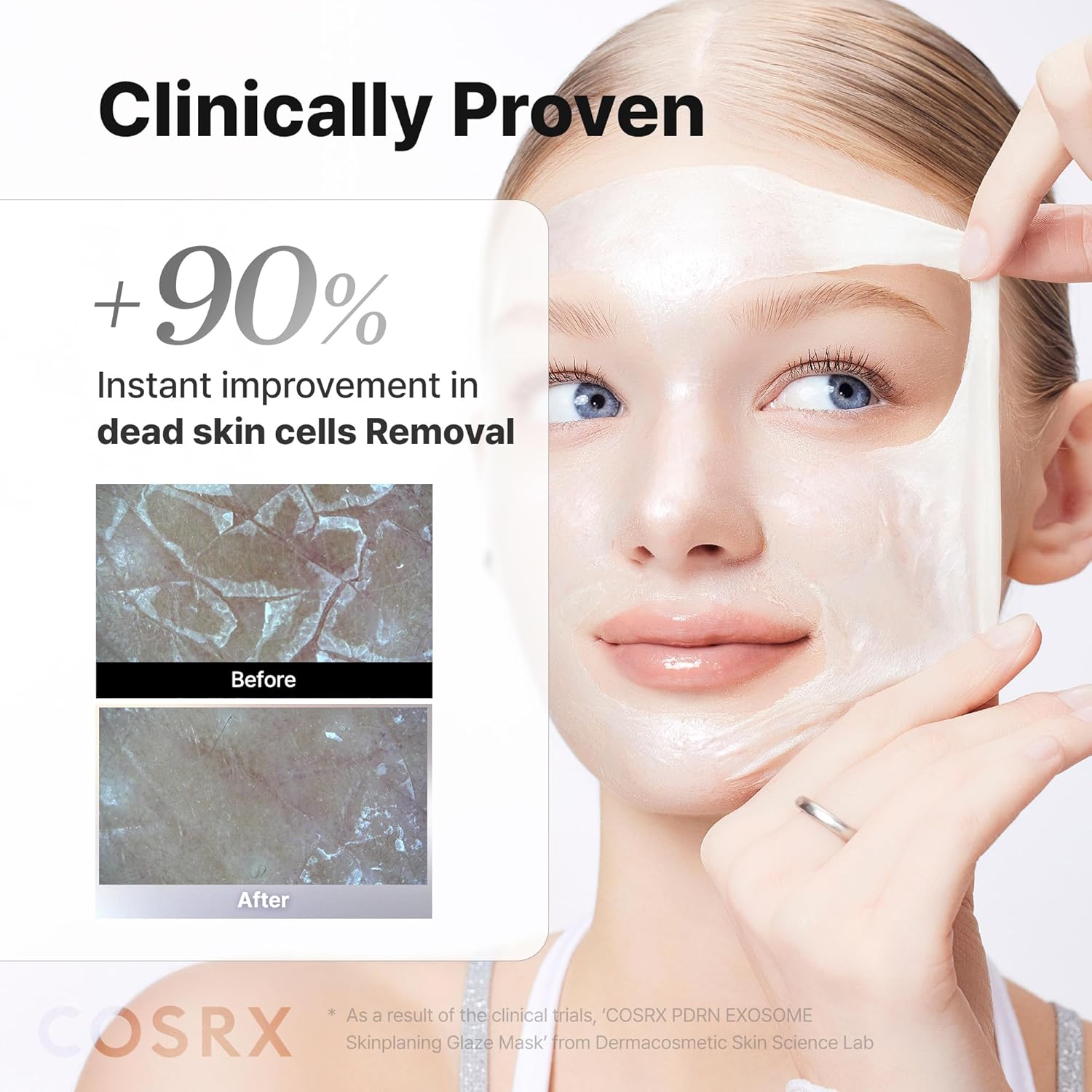 COSRX PDRN Exosome Skinplaning Glaze Mask for Face with Salmon DNA PDRN & Exosome, Overnight Wrapping Mask for Glass Skin, 1.69 fl. Oz, Korean Skin Care - Image 4