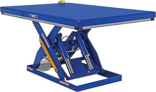 Vestil EHLT-4872-3-43-QS Electric Hydraulic Lift Table, 3,000 lb Capacity, 48