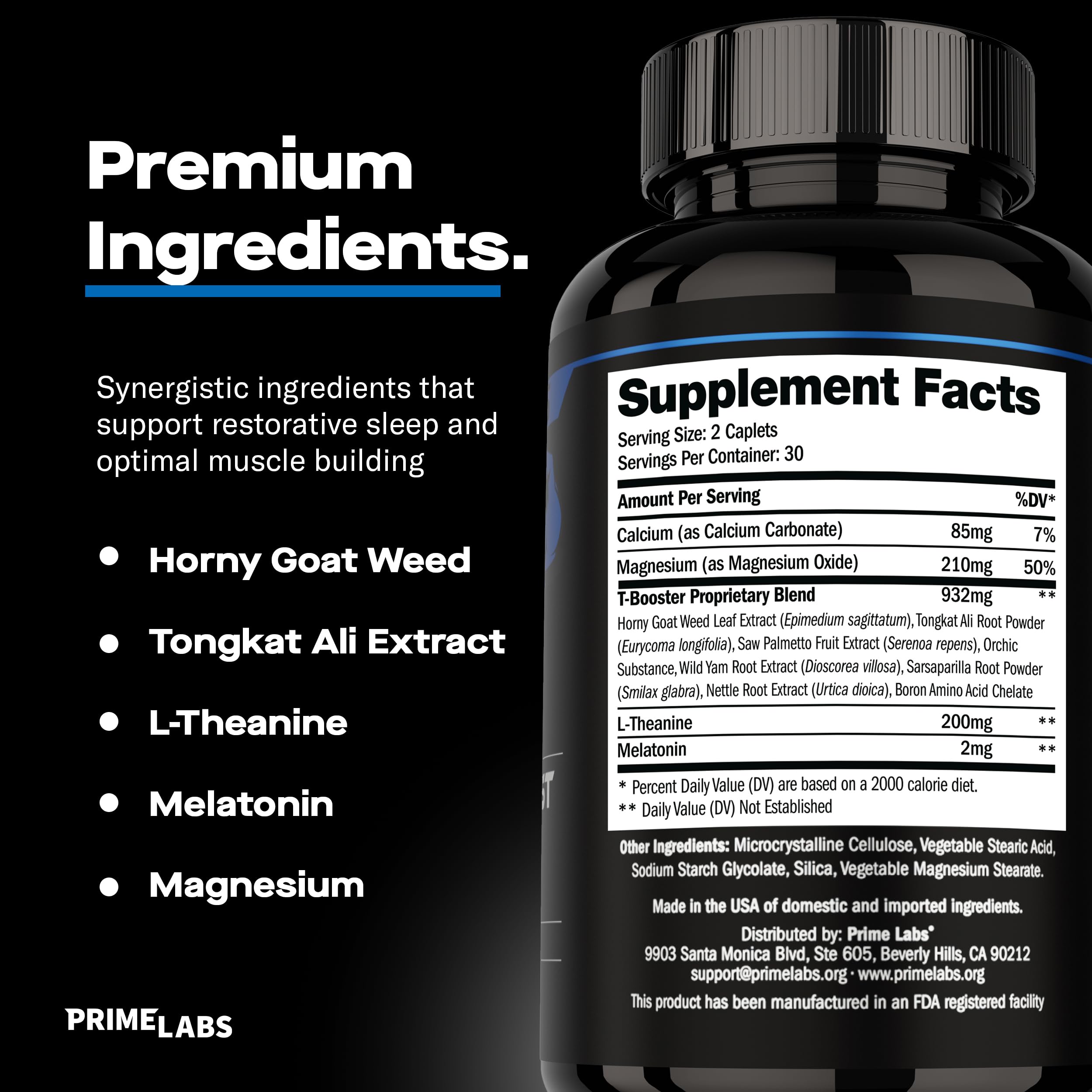 Prime Labs Prime Test Night Duty, Testosterone Booster for Men — Amazon image 5