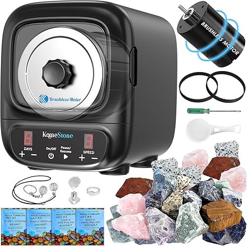 Miniatura 2 de K2 Elite Kit de vaso de roca con motor sin escobillas y reducción de ruido y grano de pulido (4 libras)