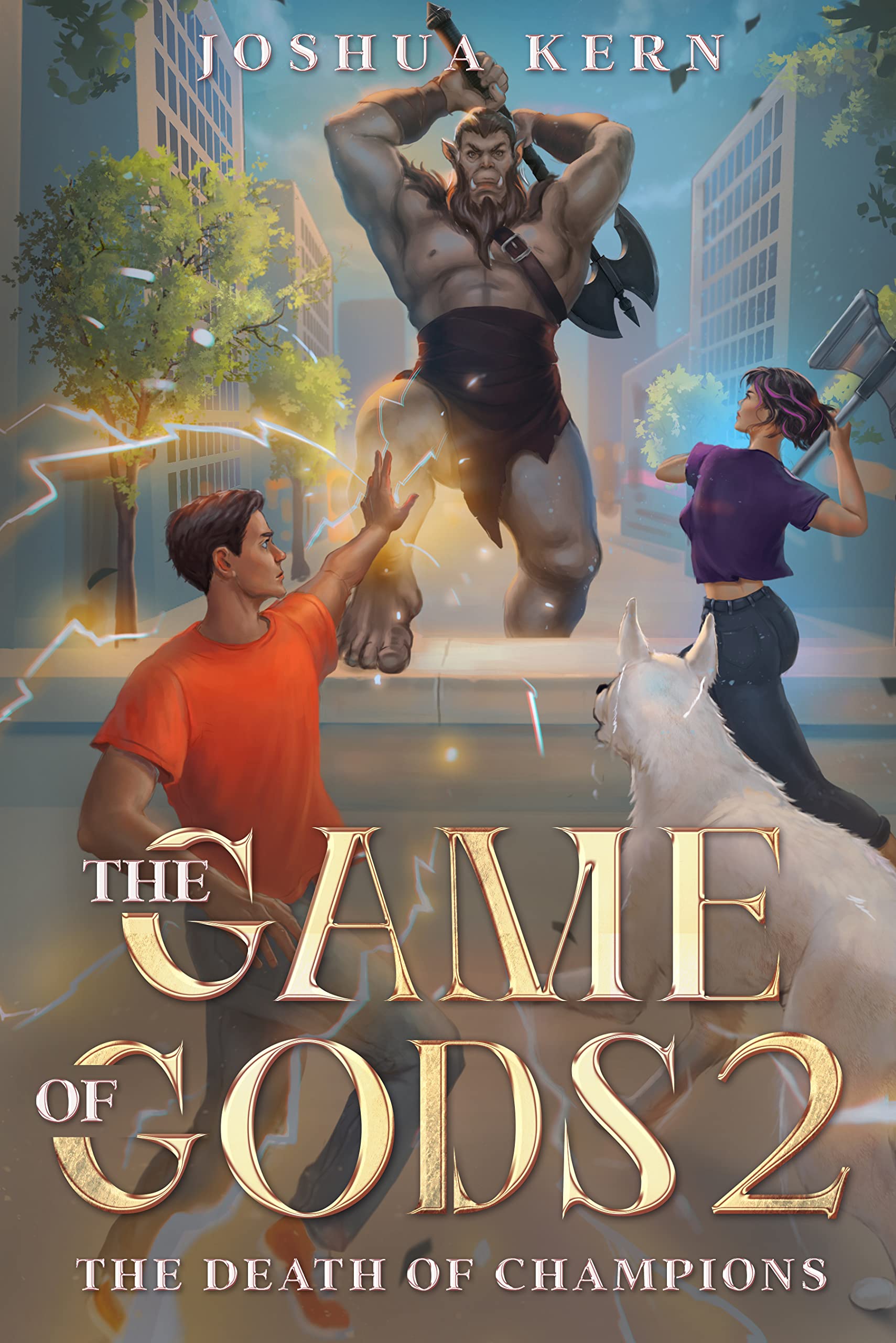 The Game of Gods 2: The Death of Champions - A LitRPG / Gamelit Dystopian Fantasy Novel