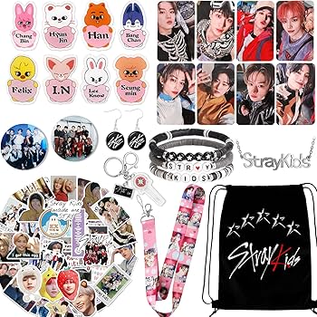 Japior Stray Kids Gifts,Stray Kids Kpop Merch with Drawstring Bag