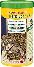 sera reptil Professional Herbivor Nature 1000 ml | Zweikomponentenfutter für Herbivore Reptilien wie Landschildkröten & Leguane | Ohne Farb- & Konservierungsstoffe | Reich an Vitaminen & Algen