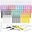 Modacraft 120Pcs Interdental Brush 6 Sizes Braces Brush Toothpicks with Soft Bristles 360 Bendable Floss Heads Dental Brushes Between Teeth Gum Braces Cleaning Kit Oral Tooth Cleaning Tool