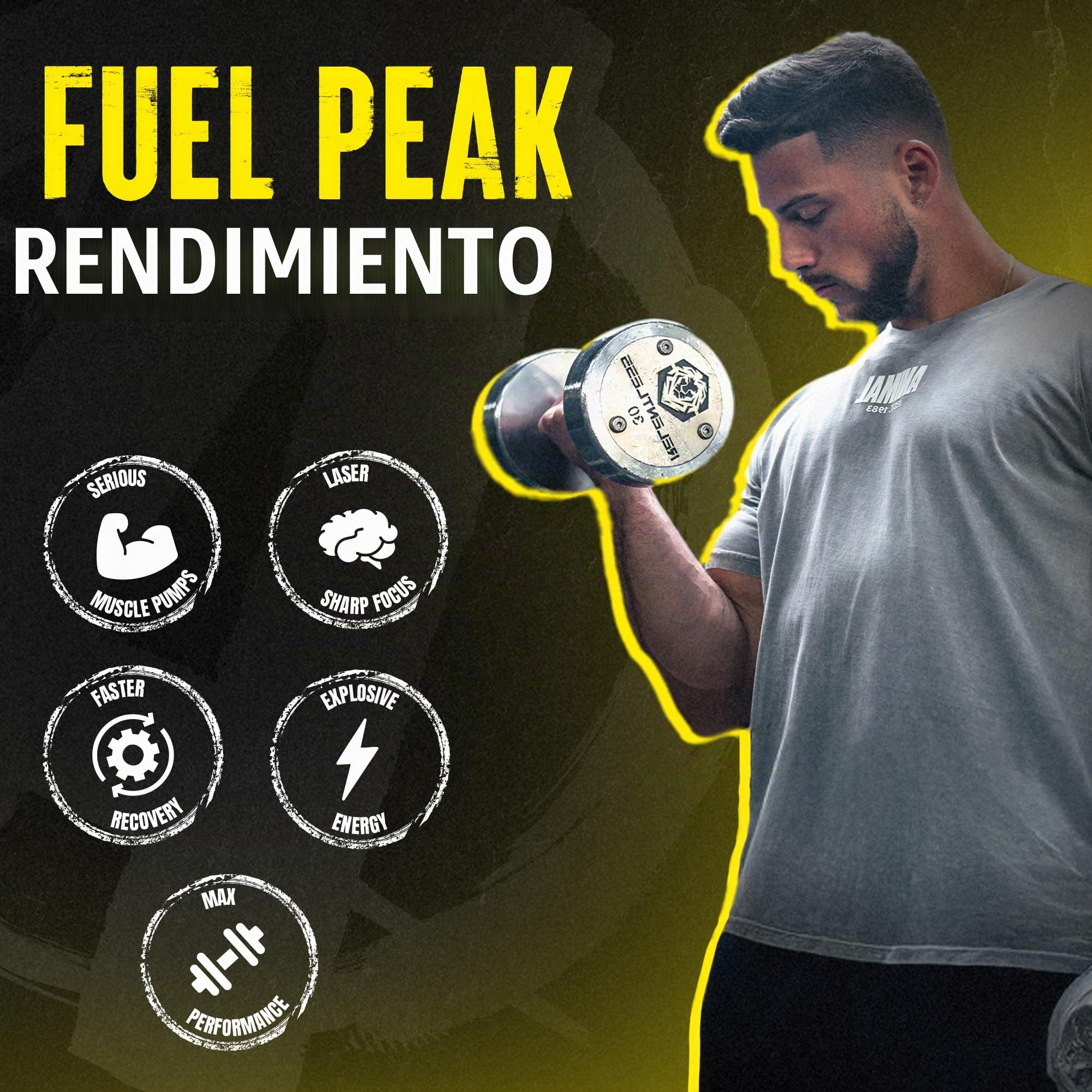 ANIMAL Pump Non-Stim Pre Workout Powder- preentrenamiento sin cafeína para energía, concentración y desarrollo muscular, beta alanina, citrulina, nitrosigina y nootrópicos, Lemon Surge, 442 g