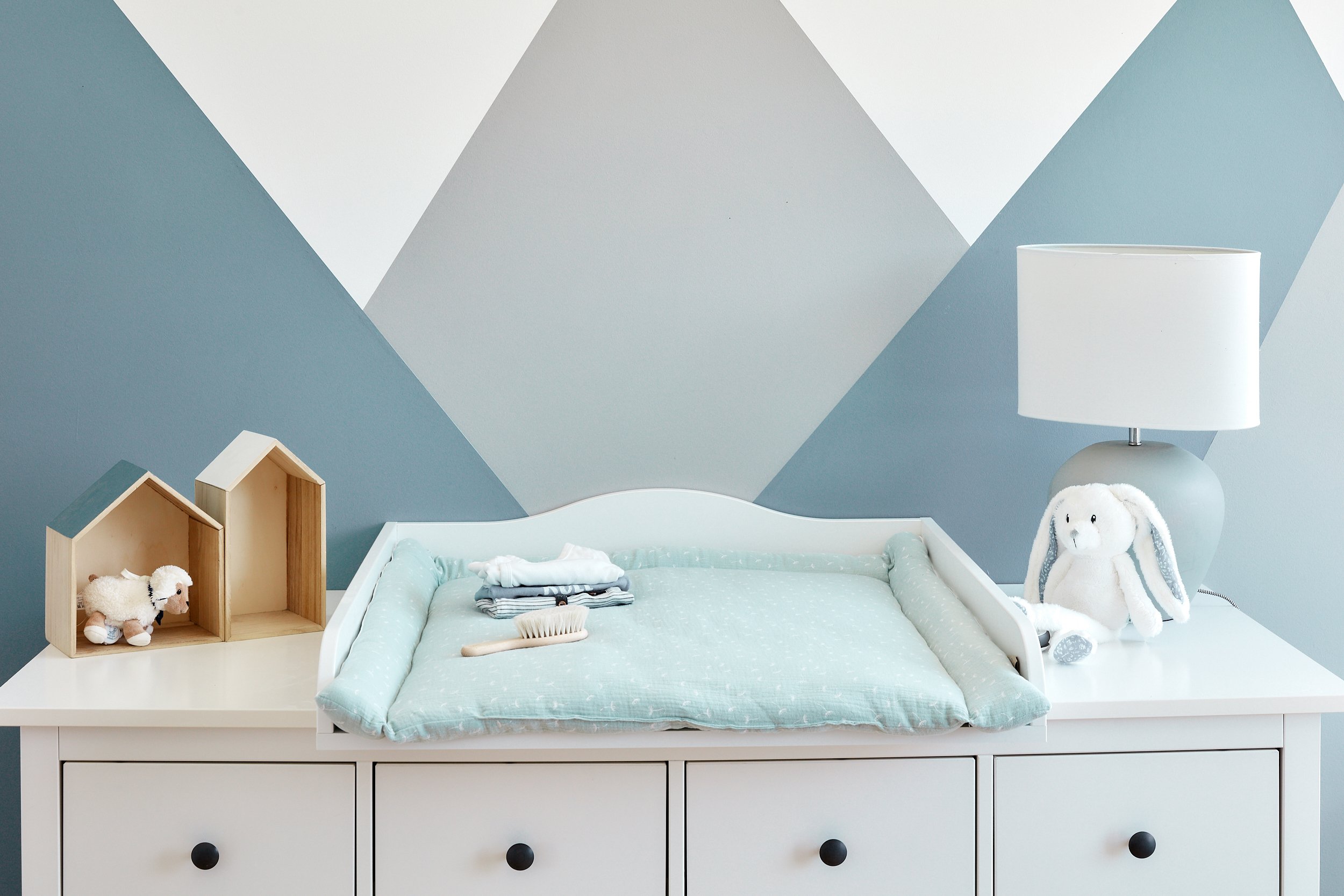 KraftKids MUL112 - Materassino per fasciatoio, 75 x 70 cm (larghezza x profondità), 75 x 70 cm