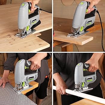 ジグソー樣専用 Amazon.co.jp: WORKPRO ジグソー 電動ジグソー 600W 傾斜 曲線