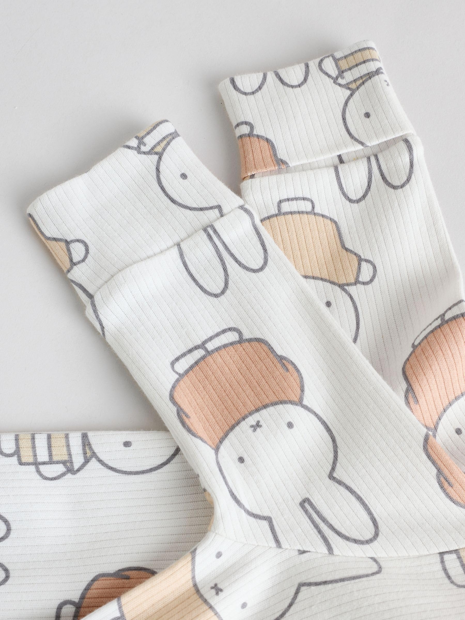 NEXT Noworodki unisex Zestaw 3 par śpioszków niemowlęcych Miffy