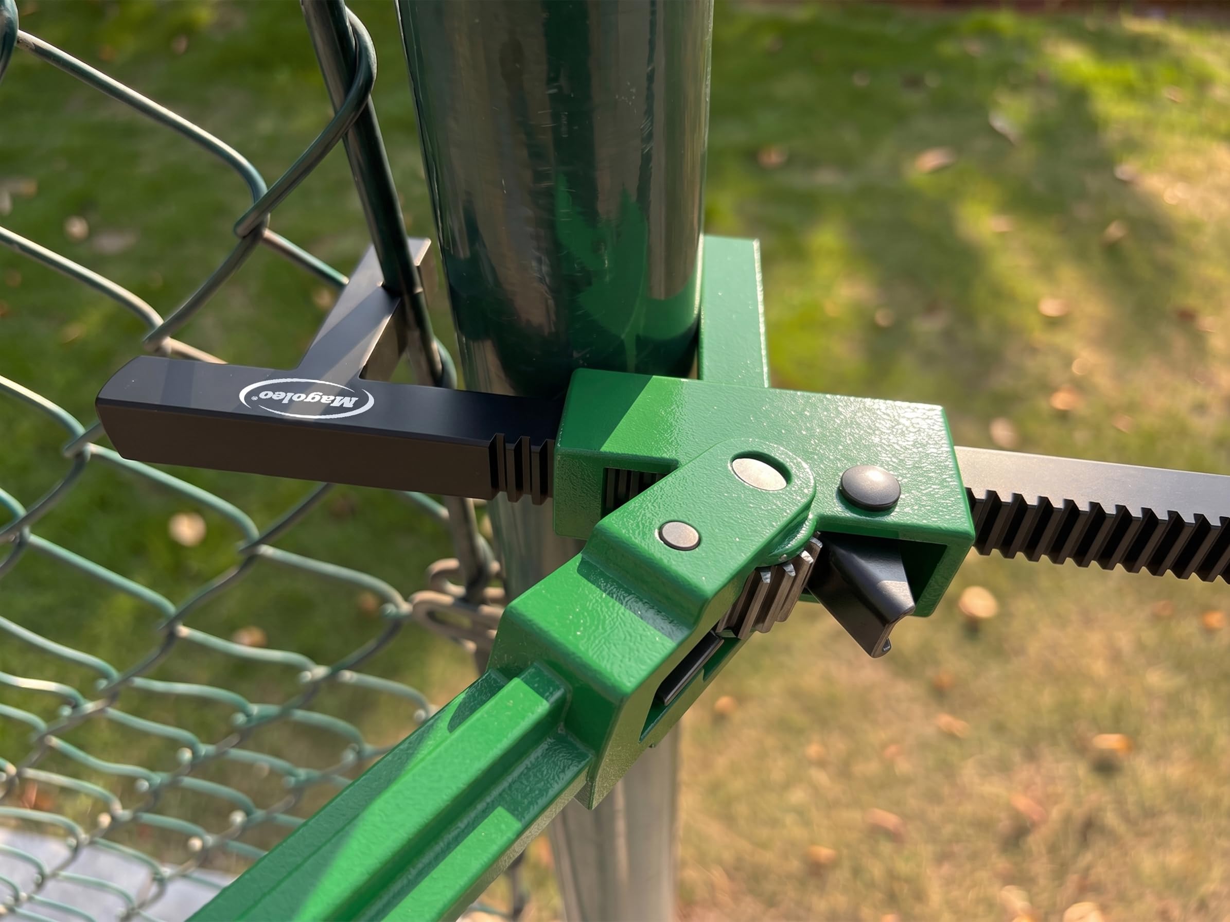 Maschendrahtzaunspanner, robuster Zaunabzieher und Spanner für Zaunstoffinstallation oder Reparaturprojekte in Bauernhof, Ranch und Garten, einfache Ein-Personen-Bedienung, 22,9 cm