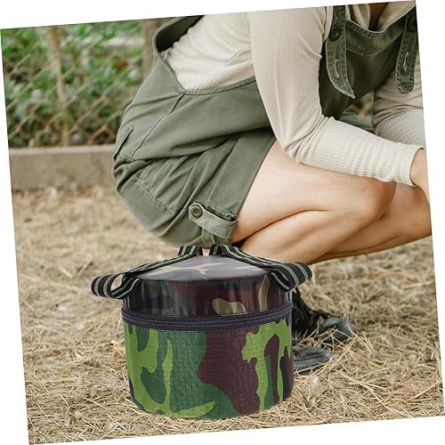 Miniatura 8 de Happyyami Taburete de jardín portátil de espuma para jardín, jardineros, asiento de trabajo, reposapiés, herramienta de siembra, 7.1 in, color