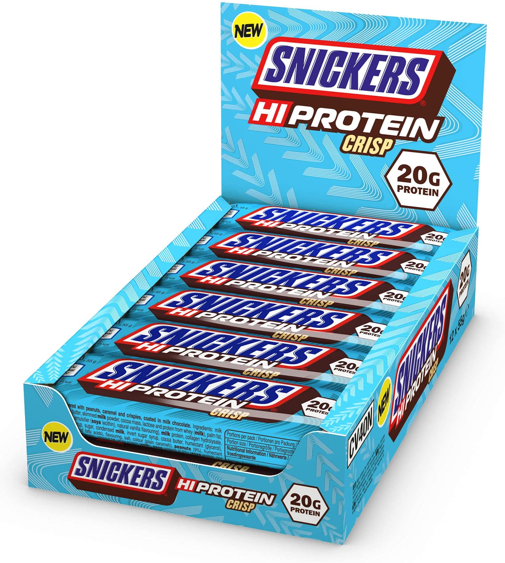 HiProtein - Crisp - 12x55g