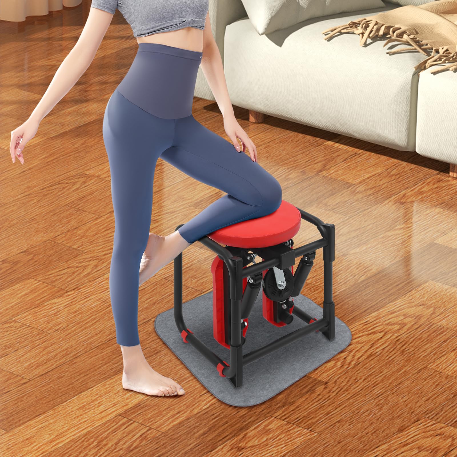 Stepper - Equipo de entrenamiento para casa y fitness, 150 kg, resistencia hidráulica, para salón, oficina y balcón, ideal para pérdida de peso y modelado del cuerpo