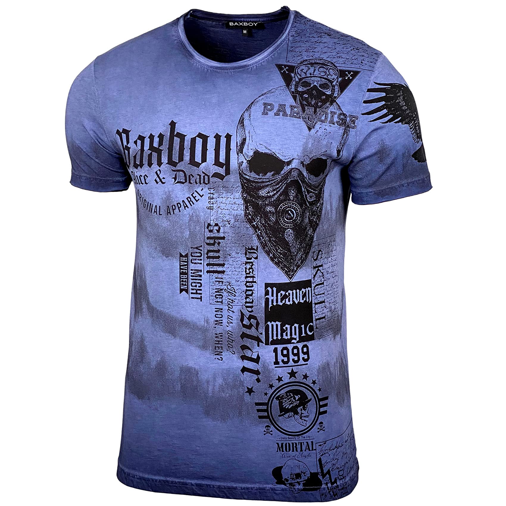 Bonita Camiseta De Manga Corta Con Diseño De Cebra, Cuello Redondo, Cómoda Y Casual, Para Hombres, XXL