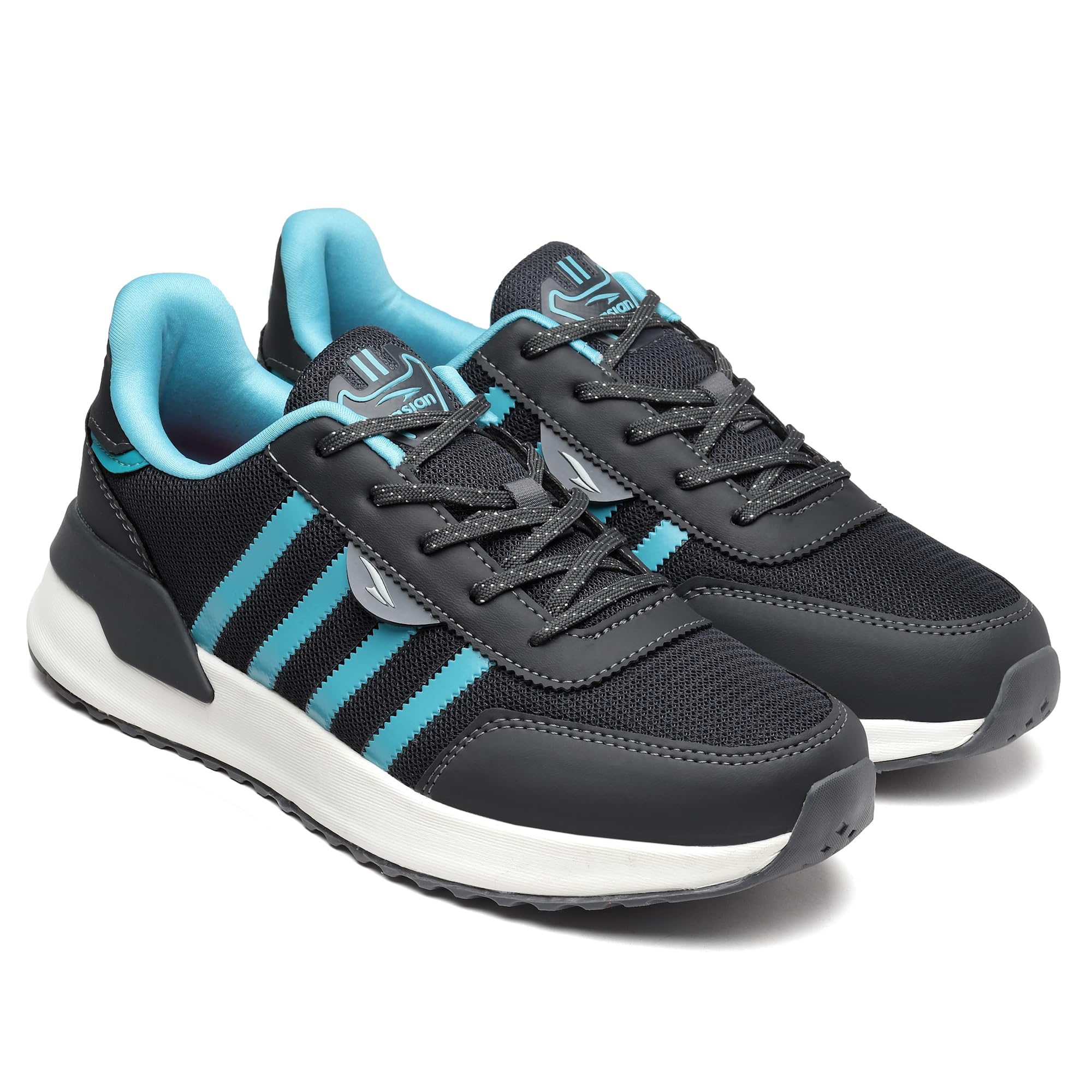 ASIAN Men's TARGET-02 Casual Sneaker Shoes with Lightweight Extra Cushion Lace-Up Shoes for Men's & Boy's…