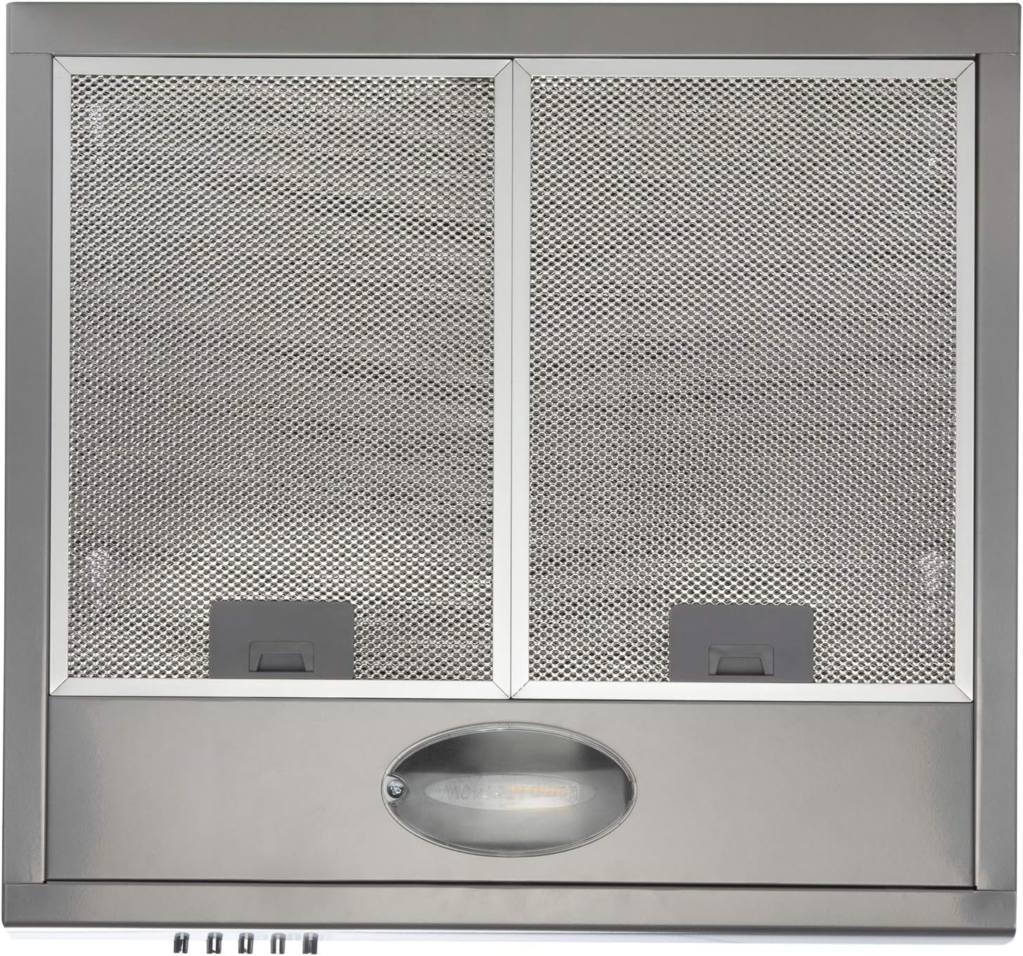 Buy SIA STE50SI 50cm Silver Slimline Visor Cooker Hood Extractor Fan