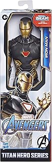 Marvel Avengers Titan Hero Series Blast Gear Iron Man Action Figure, 30 cm Toy, Inspired by the Marvel Universe, For Kids Aged 4 and Up