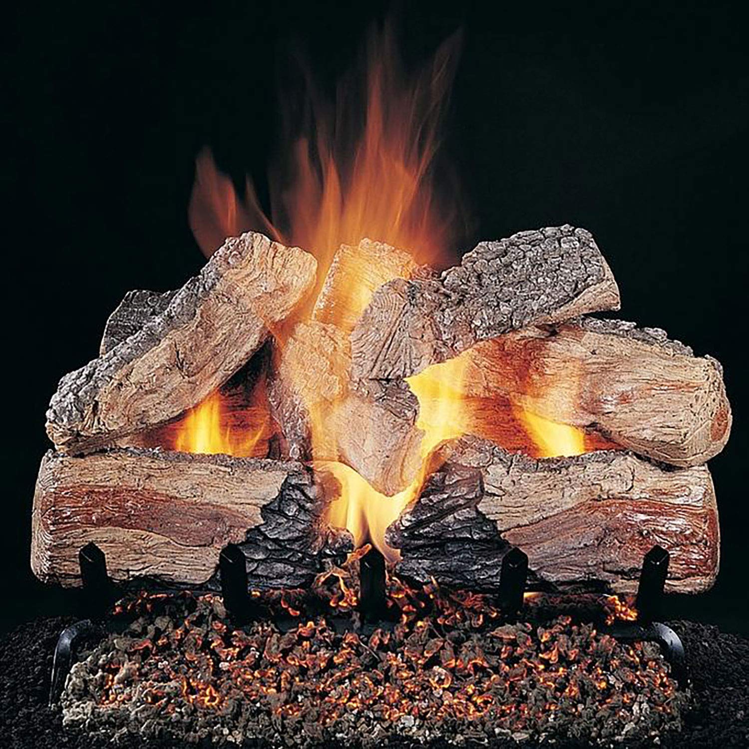 Amazon.com : Rasmussen Evening Desire See-Through Gas Logs (DF-ED30), Logs  Only, 30-Inch : Home u0026 Kitchen