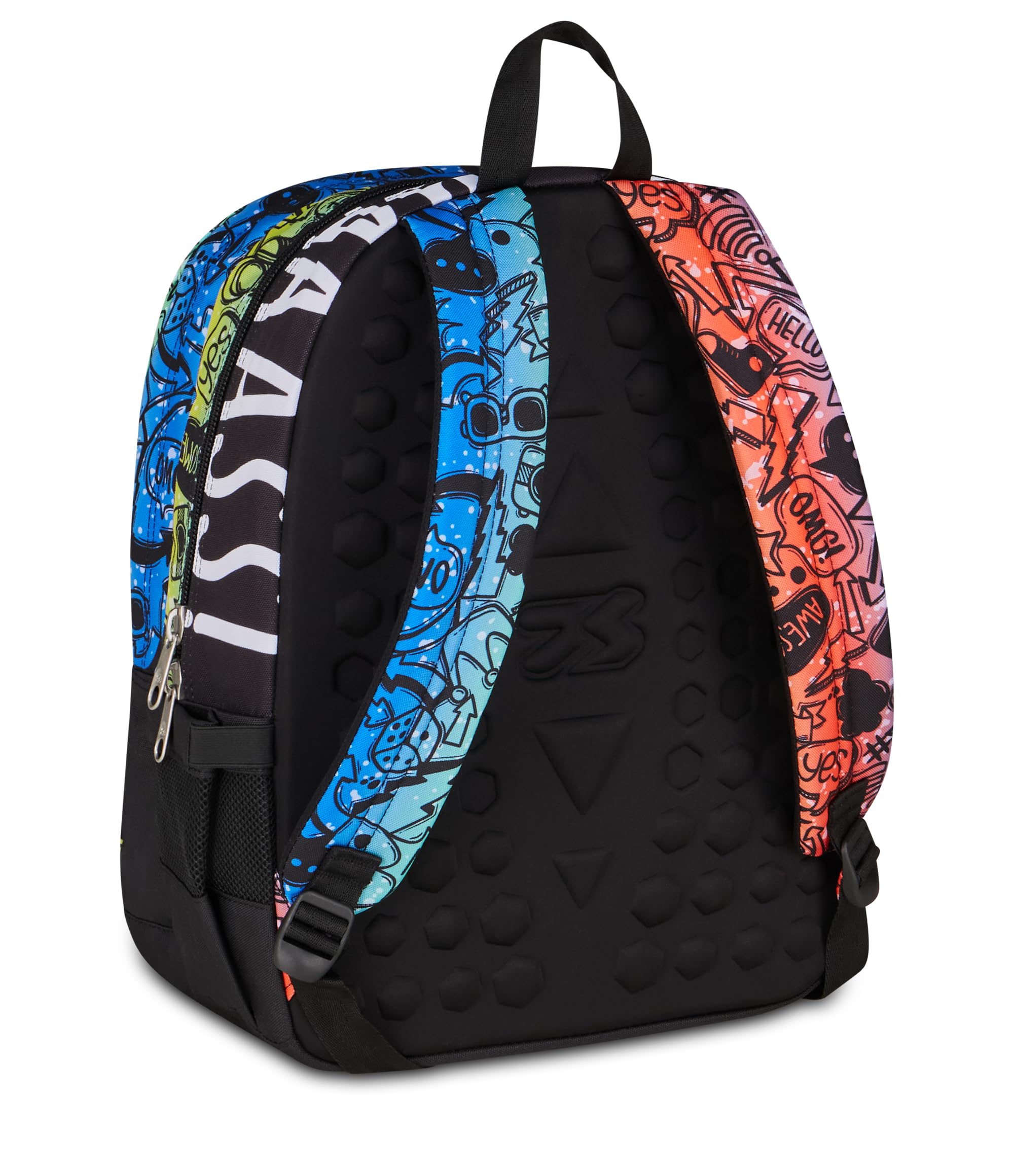 Seven ZAINO FREETHINK, Doppio Scomparto, Tasca porta pc, Tasche multifunzione, Cuffie Gaming Incluse, Per bambini e ragazzi, Scuola e tempo libero