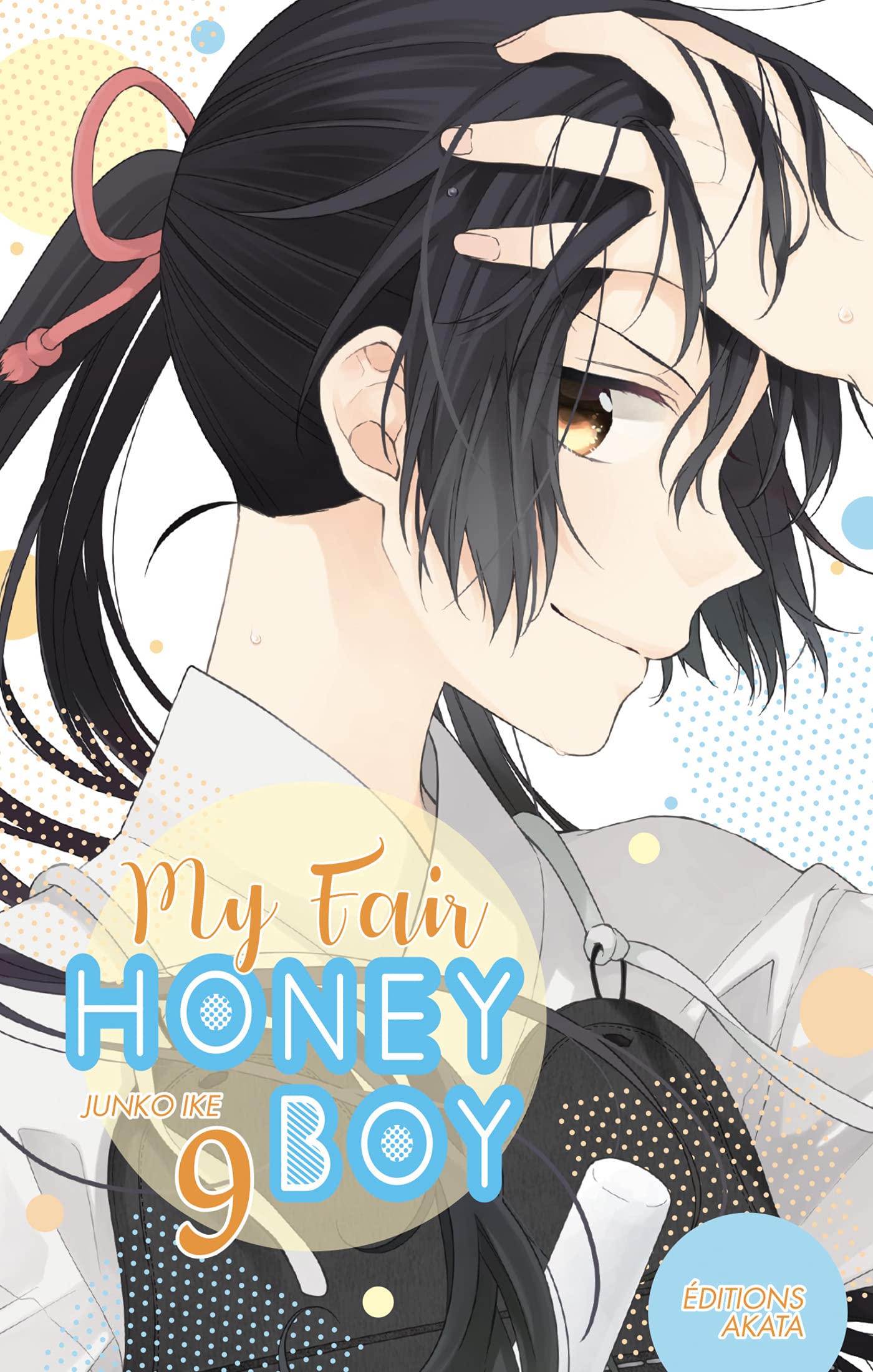 池ジュン子先生　水玉ハニーボーイ直筆イラスト入りミニ色紙抽プレ品　サイン色紙 池ジュン子先生 水玉ハニーボーイ直筆イラスト入りミニ色紙抽