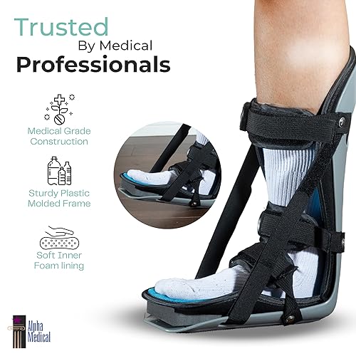 Miniatura 3 de Alpha Medical férula nocturna para la fascitis plantar y dolor de pies PF Brace L4398
