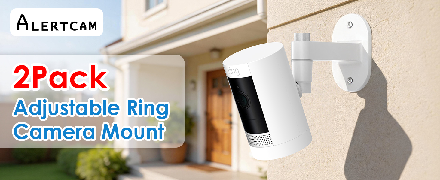Amazon.com: 2Pack Adjustable Security Wall Mount Bracket for Ring