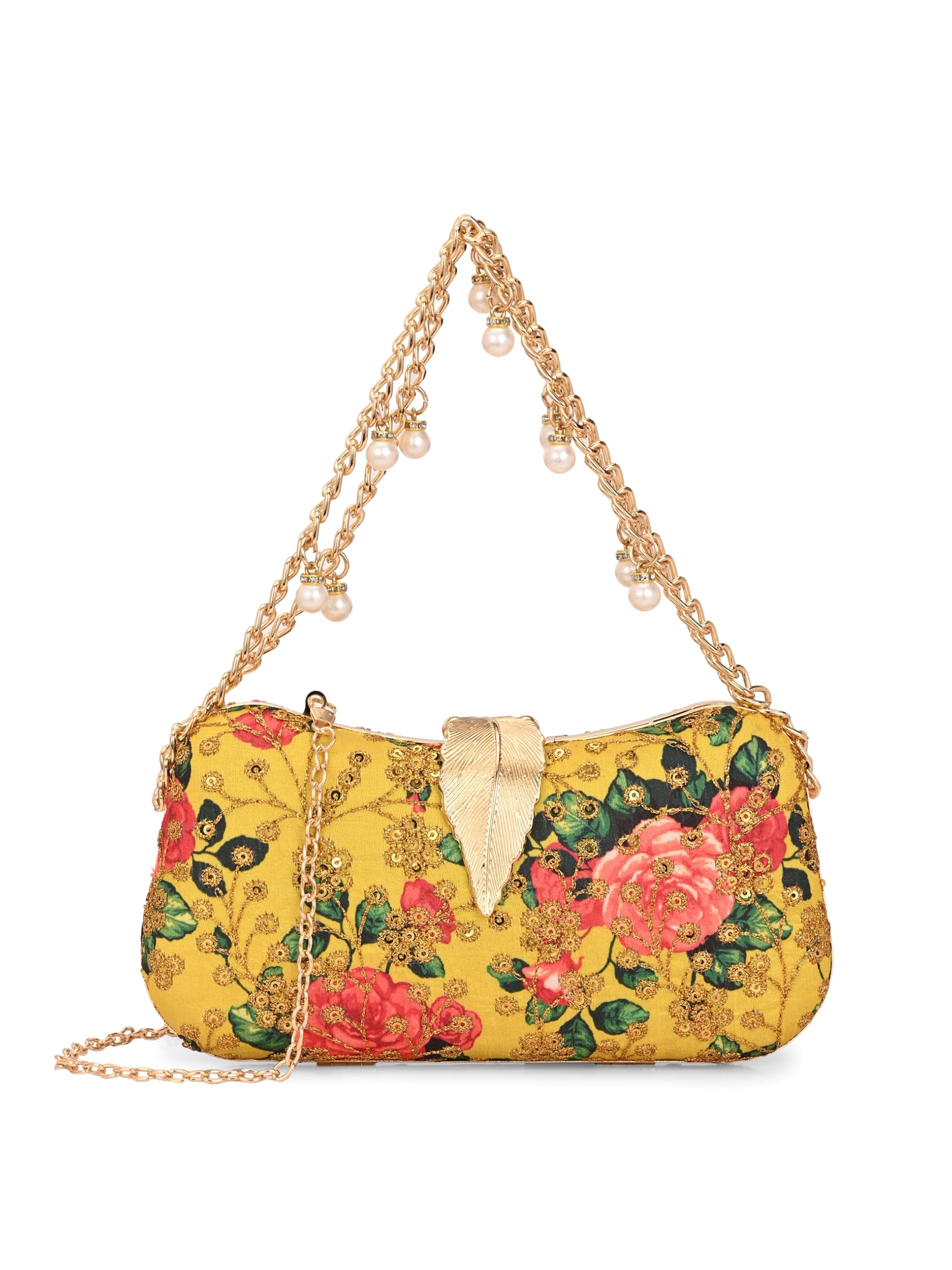 toobacraft Handicraft Women's Embellished Box Clutch Bag| Evening Bag, Bridal Purse & Party Handbag | Wedding & Special Occasion Clutch-picture-28