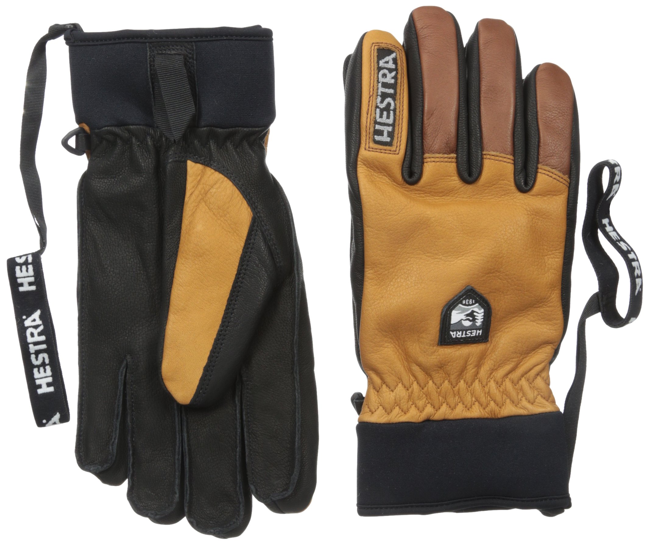 Hestra Army Leather Wool Terry - 5 Finger Glove - Natural