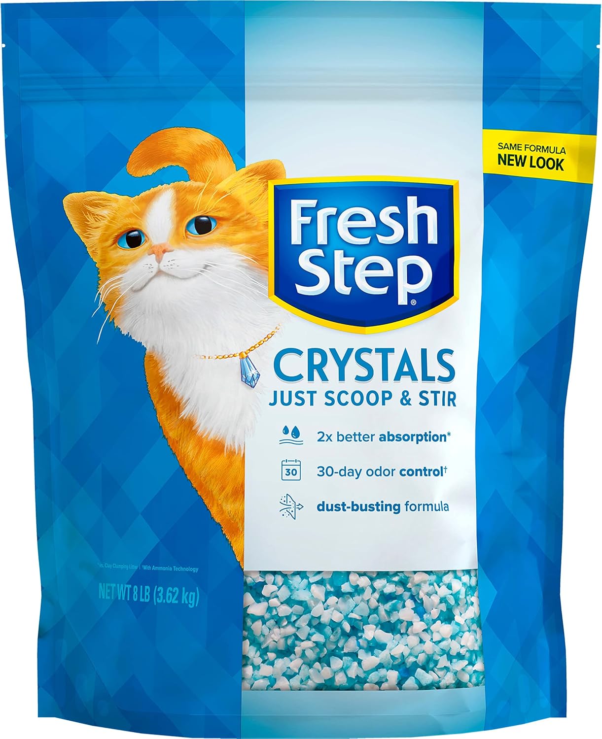 Buy Fresh Step Crystals Cat Litter, Ultra Lightweight and Absorbing, 16