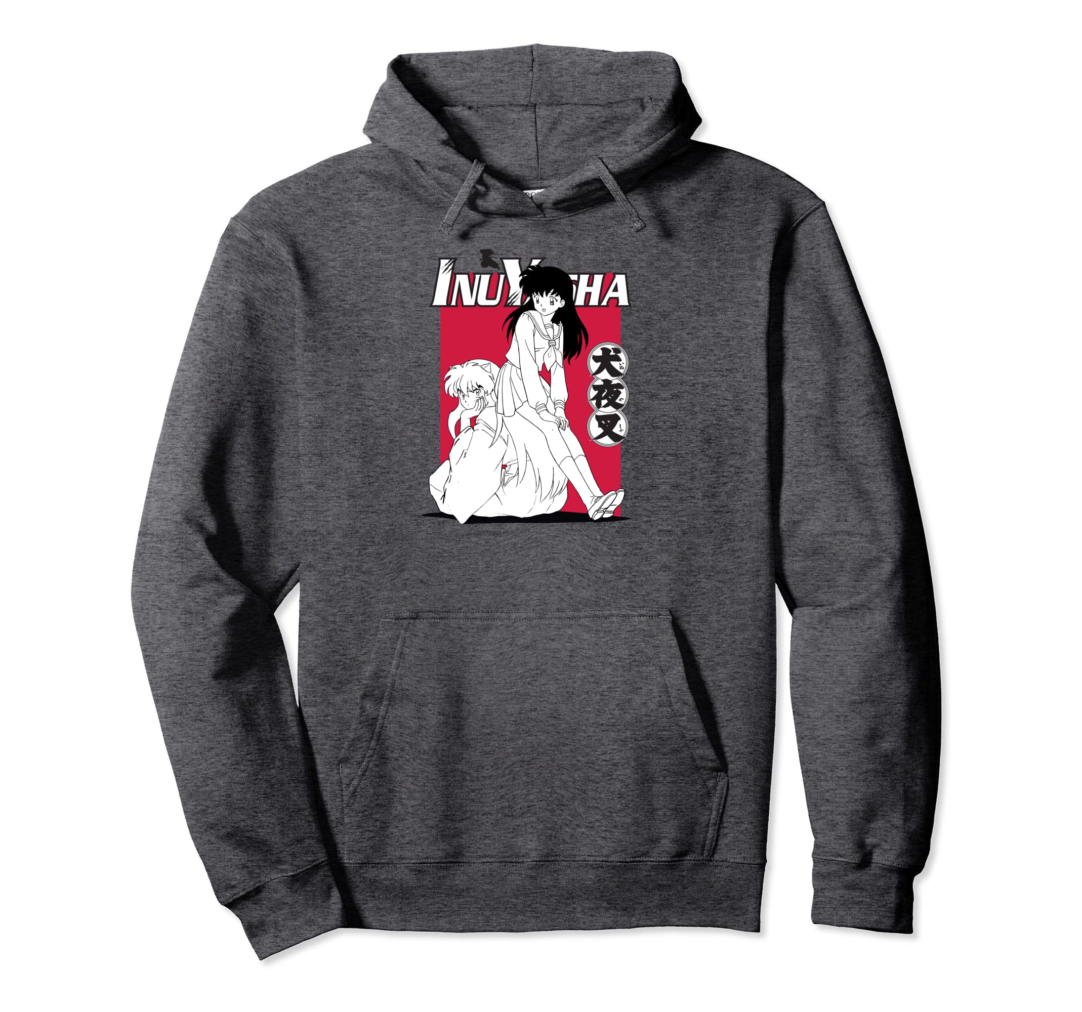 InuyashaKagome Sitting on Inuyasha Pullover Hoodie