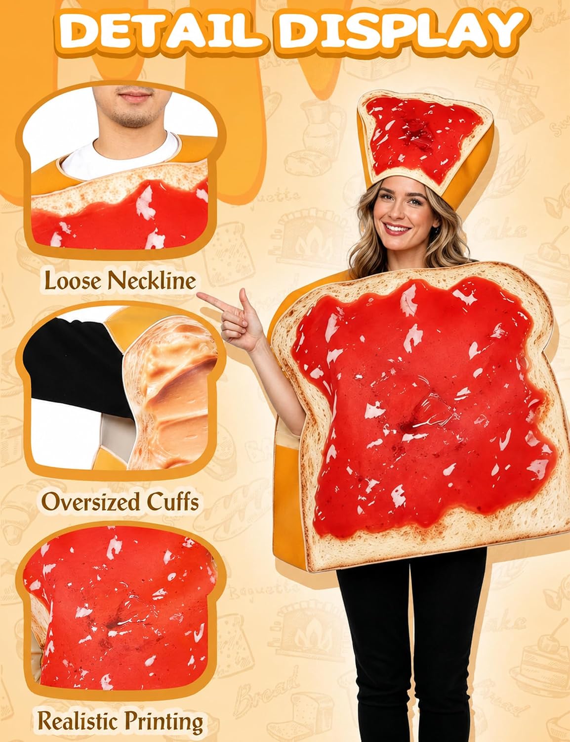 Peanut Butter and Jelly Costume Adult Couples Halloween Costumes