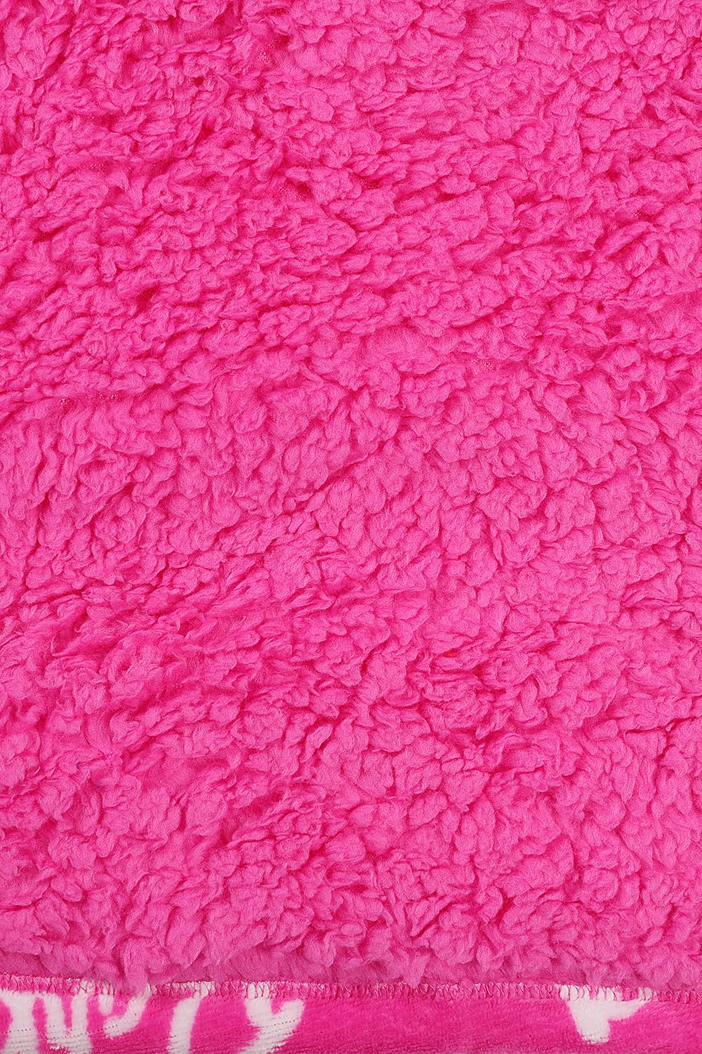 Barbie Sweat à capuche en polaire rose entièrement doublé pour filles, couverture polaire surdimensionnée pour enfants