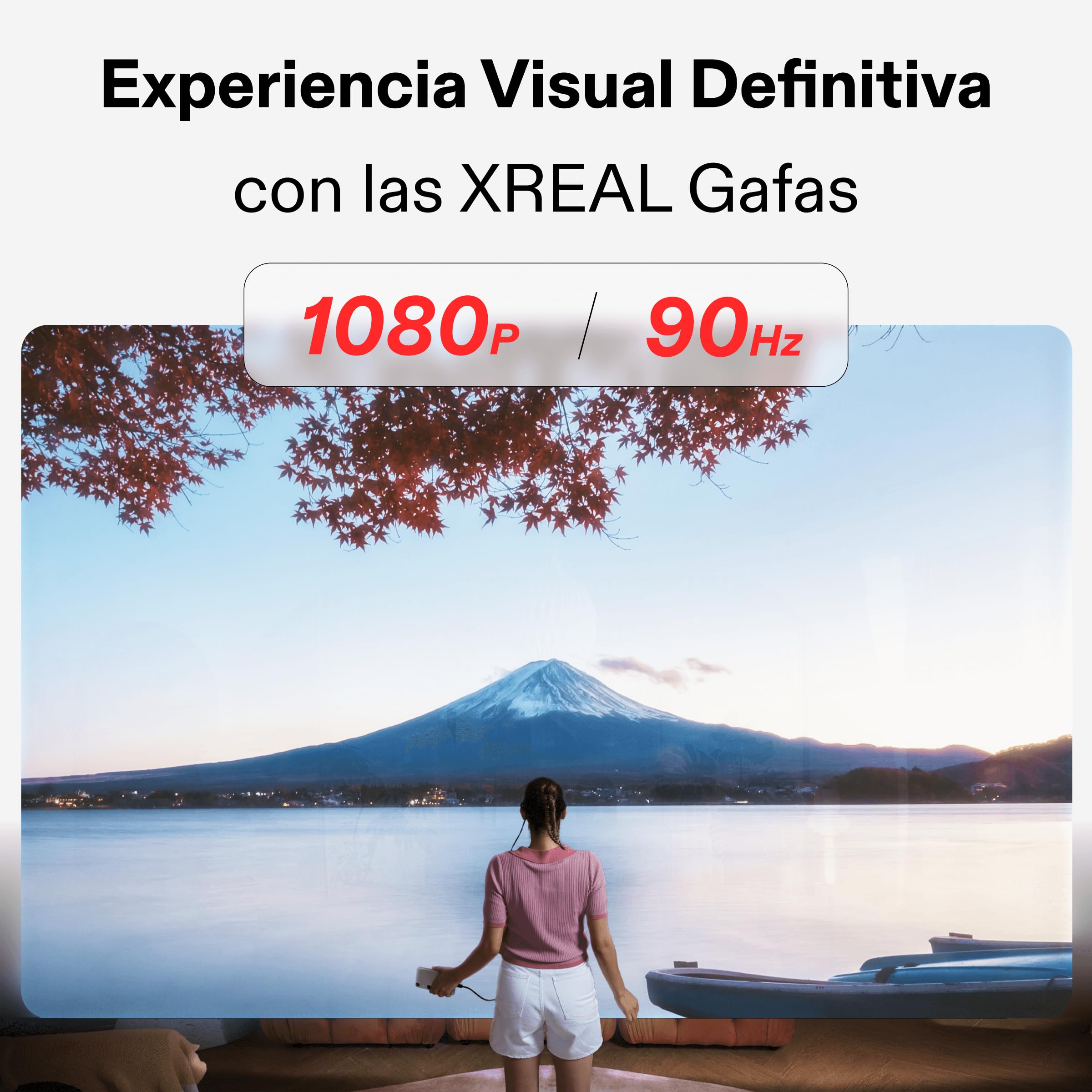 XREAL Beam Pro (6G+128G), el Compañero de Computación Espacial para AR Gafas, 3D Cámaras, Android 14, Compatible con Google Play Store Apps, Experiencias Espaciales para Cines/TV/Juegos, FHD 1080p
